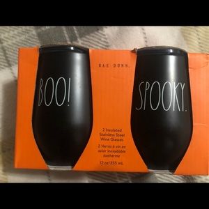 Rae Dunn Insulated Stainless Steel Wine Glasses